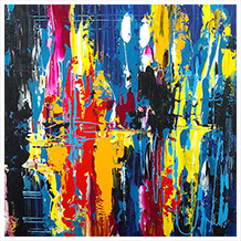 <b>Titel:</b> o.T.<b>    Maltechnik:</b> Acryl <b>